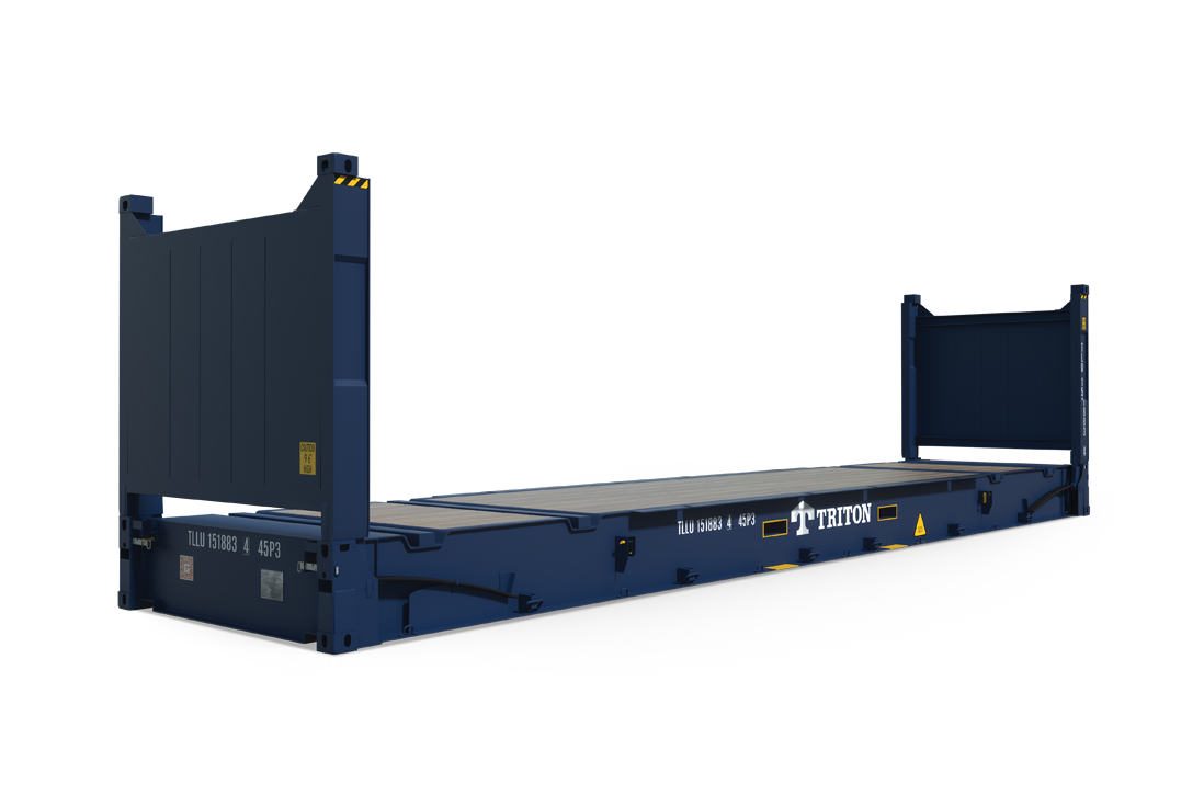 Contenedor Flat Rack
